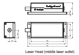 MCD-1064-0.1-100 - микрочиповый лазер с длительностью 350 пс фото 4