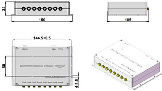 SSP-MD-NS-410 - компактные наносекундные диодные лазеры с возможностью внешнего запуска, 410 нм фото 3