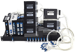 DWDM-20-4-L/R - четырехканальные мультиплексоры/демультиплексоры