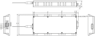 SP-FCLD-525-B - лазерные модули с волоконным выводом и мощностью до 70 Вт в модульном корпусе, 525 нм фото 3