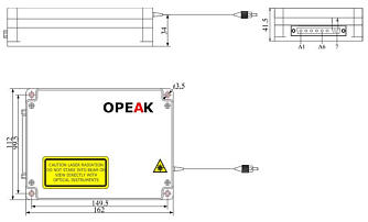FLM-YDFL-1064-PM-30 - иттербиевый лазер MOPA с сохранением поляризации с мощностью до 5 Вт фото 1