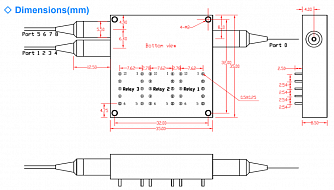 SSP-1x8T - механические оптические переключатели фото 1