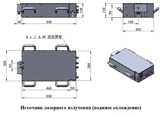 SPL-RFHG-M-257 - одночастотный УФ лазер для фотолитографии на 257 нм фото 5
