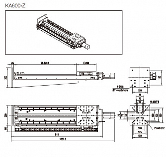KAxx-Z - высокоточные вертикальные моторизированные трансляторы  фото 7