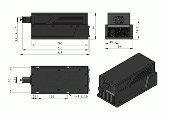 SSP-ST-473-N -  твердотельные лазеры с диодной накачкой фото 1