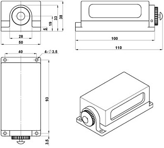 SSP-ST-532-S - стабильные твердотельные лазеры с диодной накачкой фото 1
