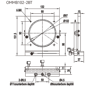 OMMB - регулируемые держатели оптики фото 4