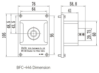BFC-446 - настраиваемые волоконные адаптеры для спектральных приборов фото 1