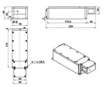 SSP-NSQ-MP-266-Q1 - импульсный твердотельный лазер с пассивной модуляцией добротности фото 2