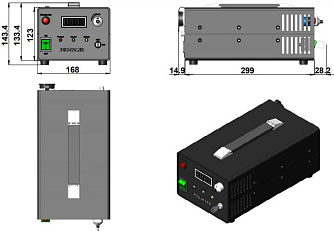 SSP-ST-A-W - стабильные твердотельные лазеры с диодной накачкой фото 4