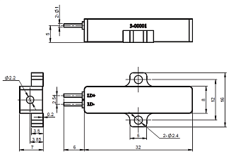 R1535-0.01-6-F3A - микрочиповые эрбиевые лазеры фото 3