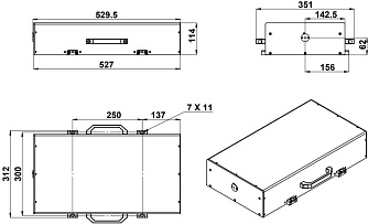 SSP-SLM-457-R - твердотельные лазеры с диодной накачкой и одиночной продольной модой фото 1