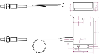 SP-FCLD-976-A25-VBG - лазерный диод с волоконным выводом VBG, 976 нм фото 1