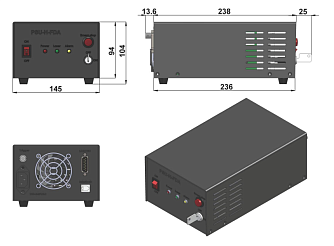 SSP-NSQ-MP-532-U - импульсный твердотельный лазер с пассивной модуляцией добротности фото 3