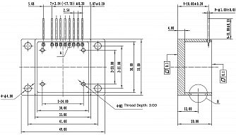 QCLFP03-2575HC - квантово-каскадный лазерный диод с резонатором Фабри-Перо, 3,88 мкм фото 1